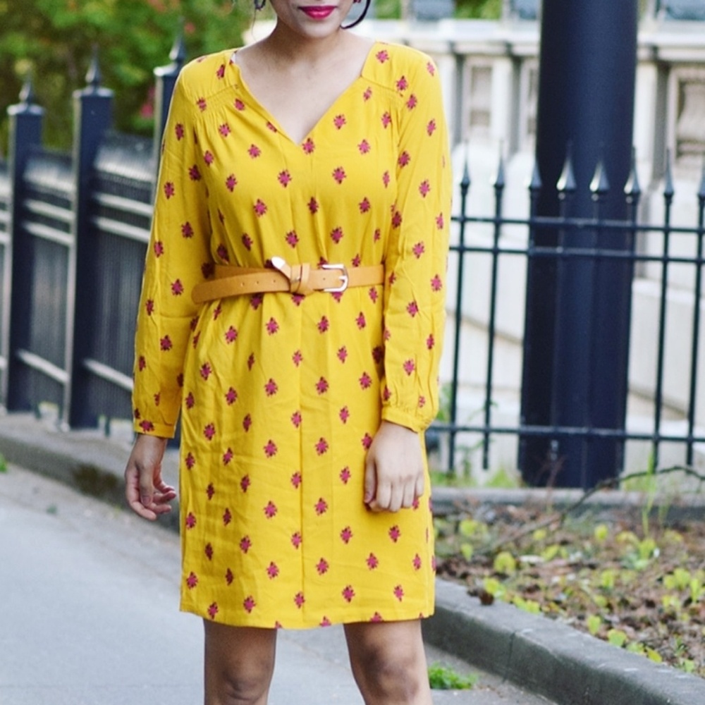 Yellow dress
